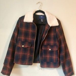 Plaid coat